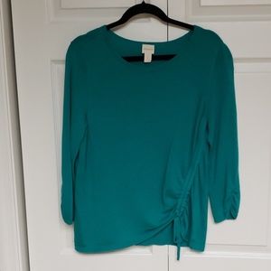 Lightweight scrunch sweater